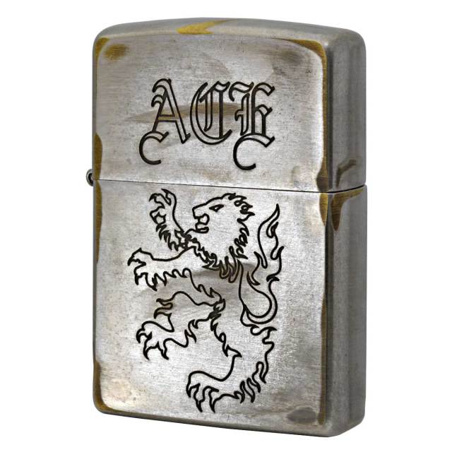 Zippo ジッポー 中世 騎士道 ユーズド仕上げ シヴァルリー Chiualry 2UD-ACE メール便可