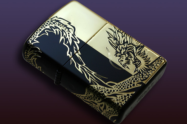 Zippo ジッポー Monotone DRAGON 2BKG-DRHF｜Zippo専門店フラミンゴ：本店