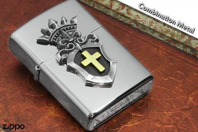 Zippo ジッポー Combination Metal コンビネーションメタル 25M