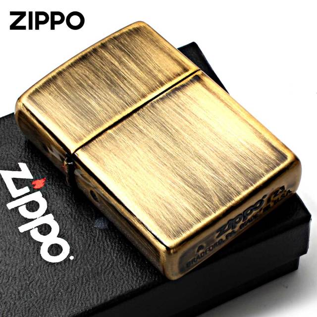 Zippo ジッポー ユーズド ダメージ ブラウン ユーズドペインティング