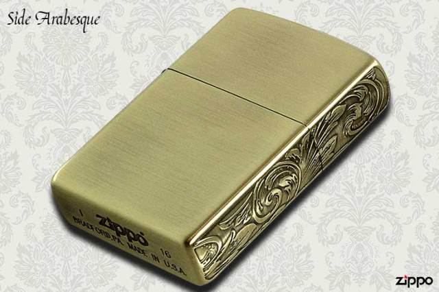 Zippo ジッポー Side Arabesque サイドアラベスク 205-SIDEARB メール