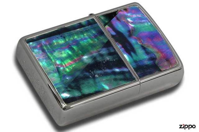 Zippo ジッポー Shell＆Etching 貝貼り＆エッチング 2NI-ZSHELL｜Zippo