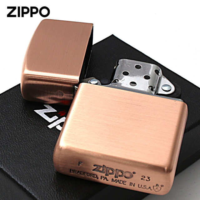 楽天市場】父の日 zippo アーマー 銅(あかがね) メッキ仕上げ