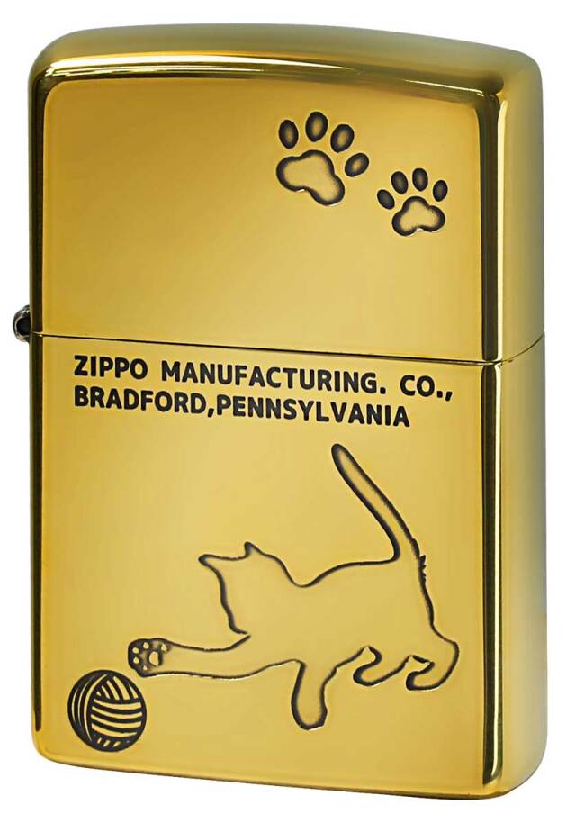Zippo ジッポー CAT Series キャットシリーズ Charming Gesture 愛くるしい仕草 2BI-CAT1 メール便可