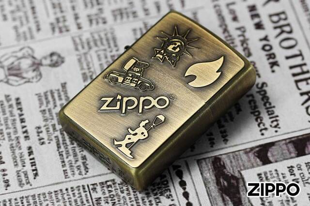 Zippo ジッポー OLD DESIGN METAL PLATE オールドデザイン メタル