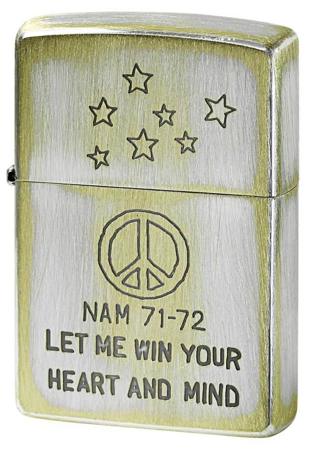 Zippo ジッポー USED FINISH Vietnamese style ベトナム風 2UDN-7172 メール便可