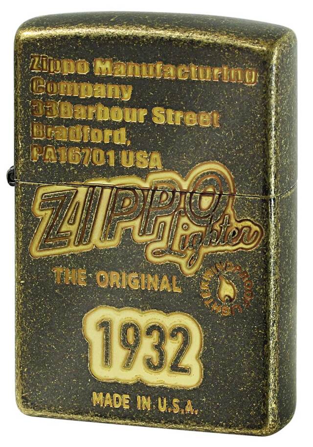 Zippo ジッポー Antique old Logo アンティーク オールド ロゴ 2BB-ZLOGO1932 メール便可