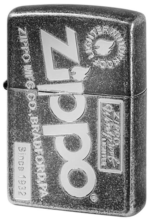 Zippo ジッポー Antique old Logo アンティーク オールド ロゴ 2SB-ZLOGOFL メール便可