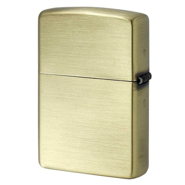 Zippo ジッポー ジッポ ロゴ ZIPPO LOGO 真鍮メッキ 古美仕上げ 205-Z