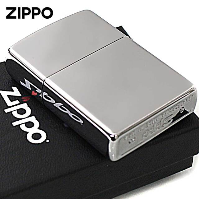 Zippo ジッポー ジッポ ロゴ ZIPPO LOGO クロムメッキ 古美仕上げ