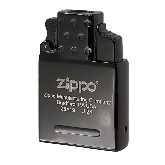 Zippo ジッポー 消耗品 交換用 インサイドユニット ブラック 純正品 ZIPPO Insert シングルトーチ ガス充填なし 65864 メール便可
