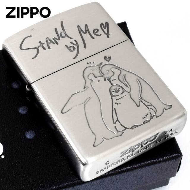 abc111　境界線上のホライゾン&大図書館の羊飼い　Zippo Zippo ジッポー NAGOMI animal Stand by Me ペンギン メッセージ 202