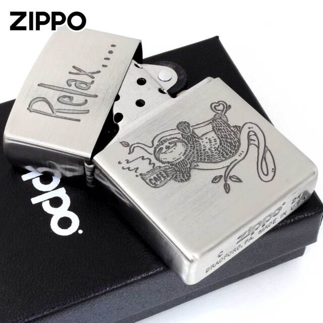 Zippo ジッポー NAGOMI animal Pelax なまけもの メッセージ 202