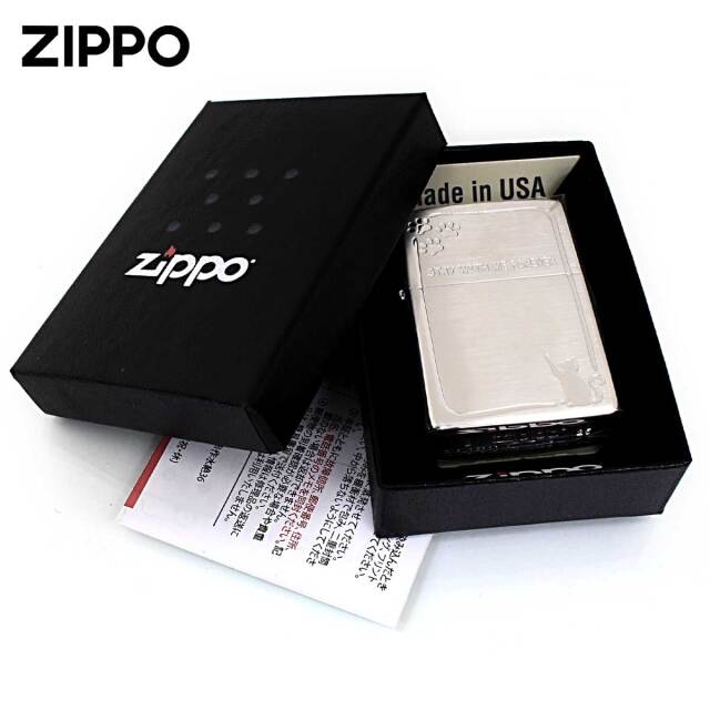 Zippo ジッポー ネコ 猫 足跡 STAY WITH ME FOREVER いつまでも一緒に