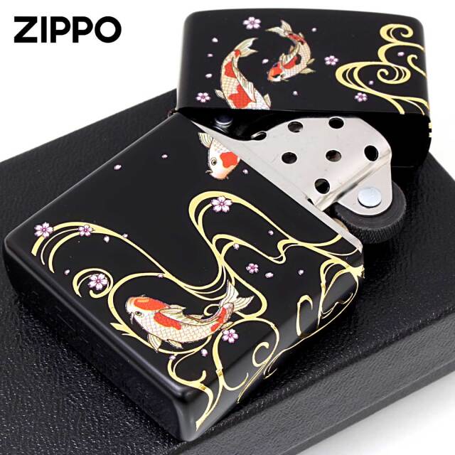 Zippo ジッポー 和柄 日本 美 錦鯉 2BKG-NISHIKI｜Zippo専門店
