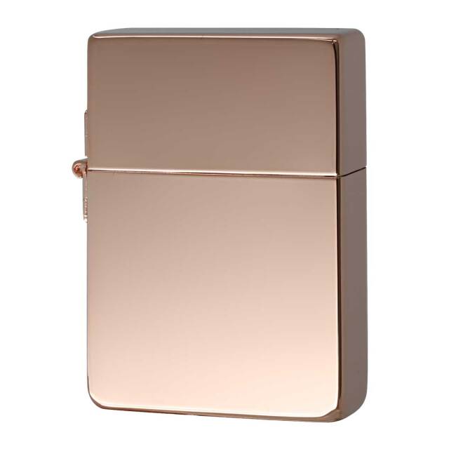 Zippo ジッポー 無地 シルバー つや消し ブラッシュドクローム Brushed