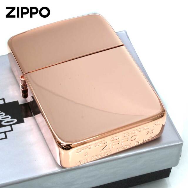 極厚 宇宙飛行士デザイン 純銅5オンス カッパーラウンド Zippo ジッポー 1941レプリカ カッパー 無地 銅 あかがね 1941-3HP