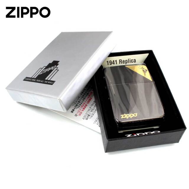 Zippo ジッポー 1941レプリカ WINDY ウインディ ブラック ゴールド