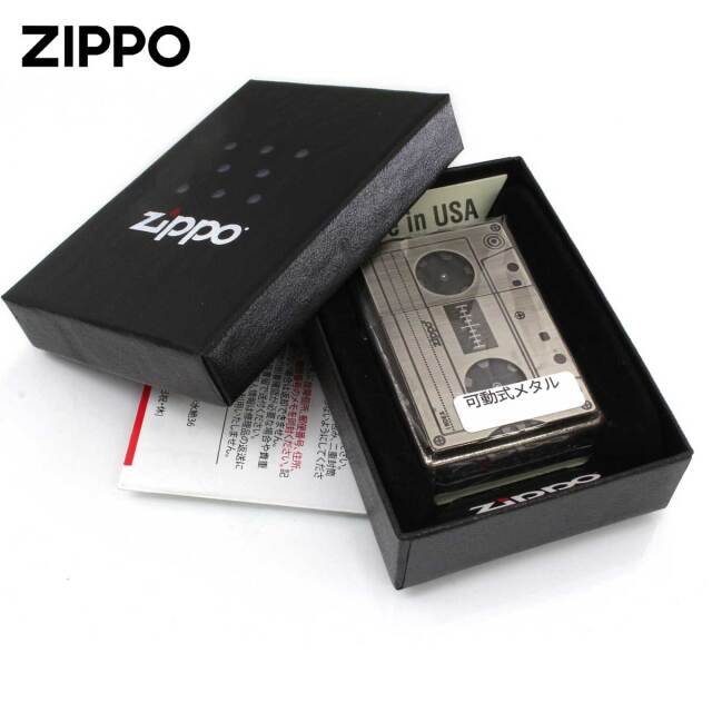 トッポ Zippo ジッポー CASSETTE TAPE カセットテープ クローム 昭和 レトロ