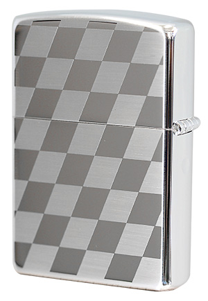Zippo ジッポー CHECK 市松模様 2CHE-SS2｜Zippo専門店フラミンゴ：本店