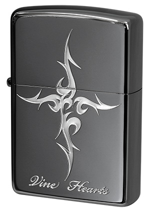 Zippo ジッポー Vine Hearts Vハート VH-BN メール便可