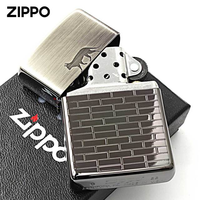 Zippo ジッポー ネコ 猫 Cat キャットウォーク ブラックニッケル CAT