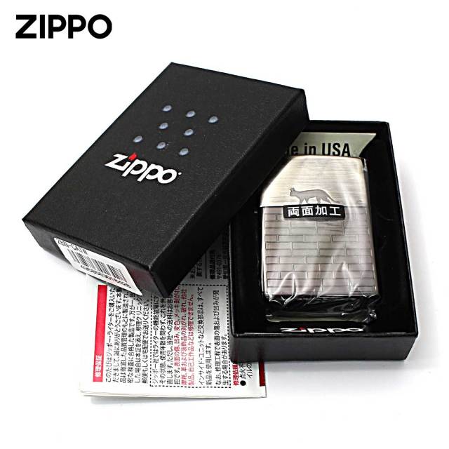 Zippo ジッポー ネコ 猫 Cat キャットウォーク ブラックニッケル