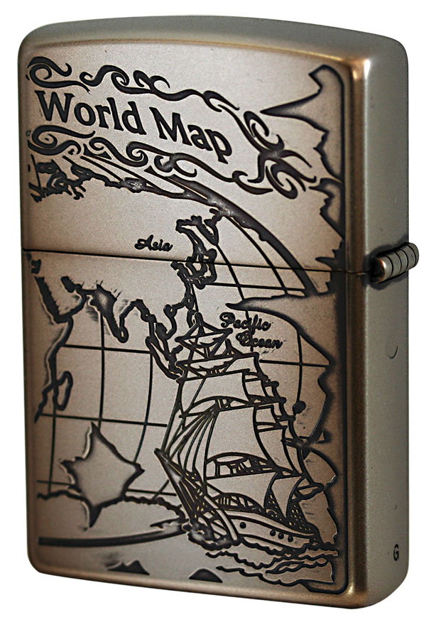 Zippo ジッポー The Antique World Map 2WM-VNI｜Zippo専門店