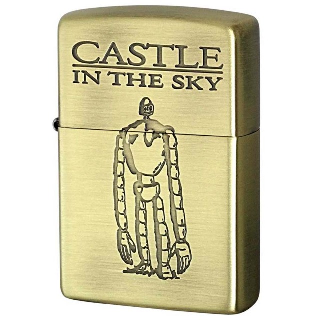 Zippo ジッポー スタジオジブリ 天空の城ラピュタ ロボット兵2 真鍮 ブラス オフィシャルライセンス品 NZ-02-47