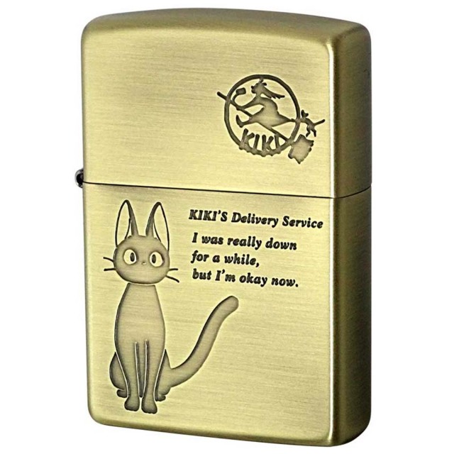 Zippo ジッポー スタジオジブリ 魔女の宅急便 ジジ2 真鍮 ブラス オフィシャルライセンス品 NZ-11-48