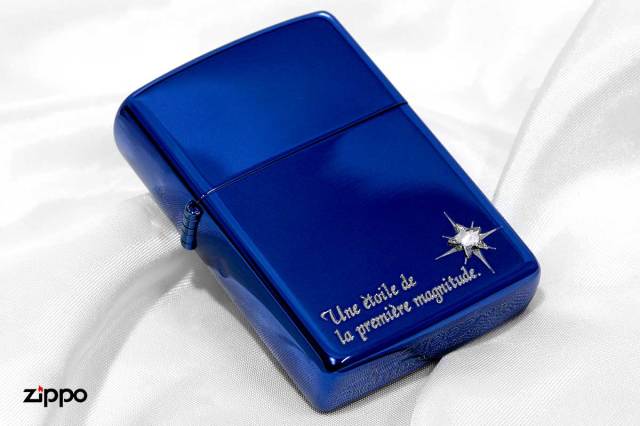 Zippo ジッポー Star Swarovski スタースワロ BL メール便可 Zippo ジッポー Star Swarovski スタースワロ BL メール便可