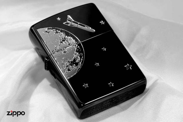 Zippo ジッポー MOON 月 2BN-MOON メール便可｜Zippo専門店