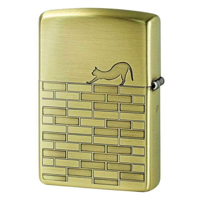 立体・オブジェ Winter journey - vintage cats ver.2 Zippo ジッポー ネコ 猫 Cat キャットウォーク ブラス CAT WALKS