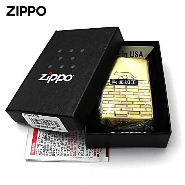 立体・オブジェ Winter journey - vintage cats ver.2 Zippo ジッポー ネコ 猫 Cat キャットウォーク ブラス CAT WALKS