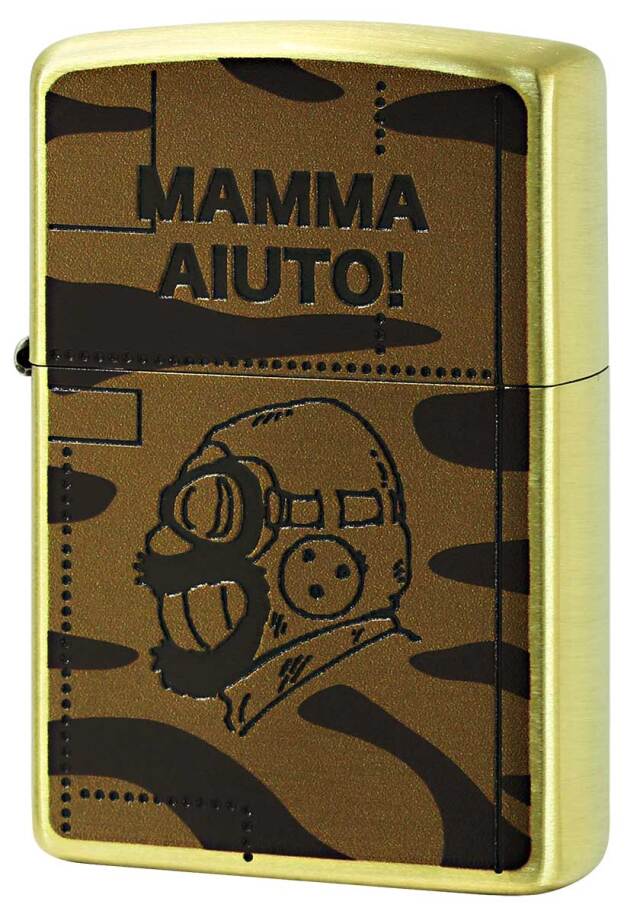 Zippo ジッポライター スタジオジブリ 紅の豚 ポルコ赤2 レッド NZ-24  