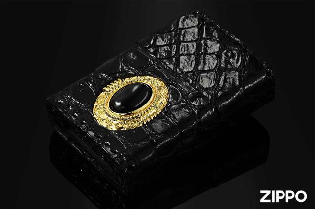 Zippo ジッポー 限定50個生産 Animal Skin Leather 本革クロコ