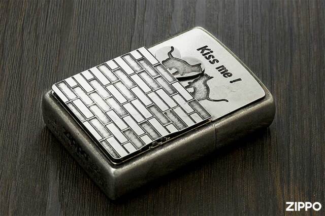 メール便不可 おみつ専用zippo kiss ジッポキッス