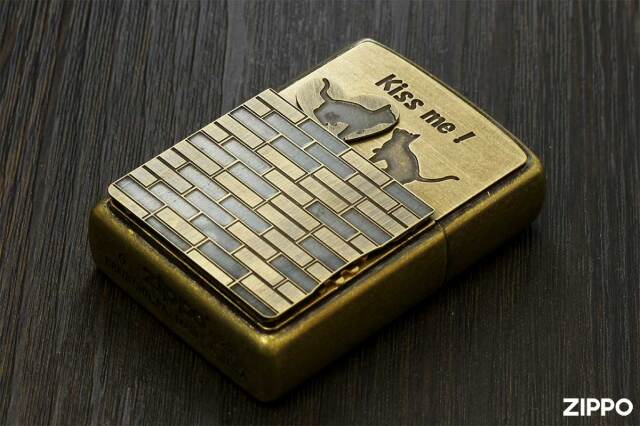 Zippo ジッポー Kiss me cat