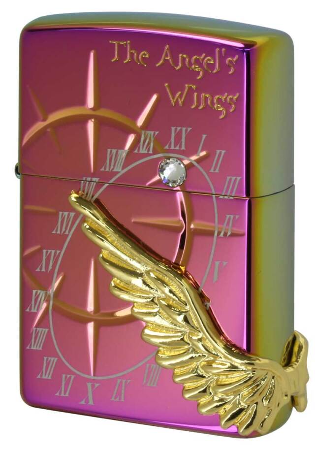 Zippo ジッポー 限定2,000個 エンジェル ウイング 20周年記念 チタンレインボー The Angels Wings 20th anniversary PAW-20th TR