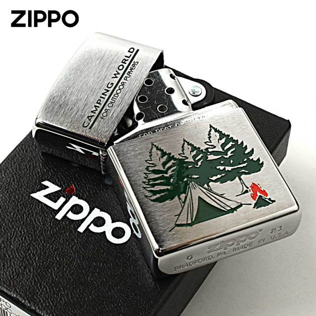 Zippo ジッポー キャンプ 趣味の世界 ホビー ワールド HOBBY