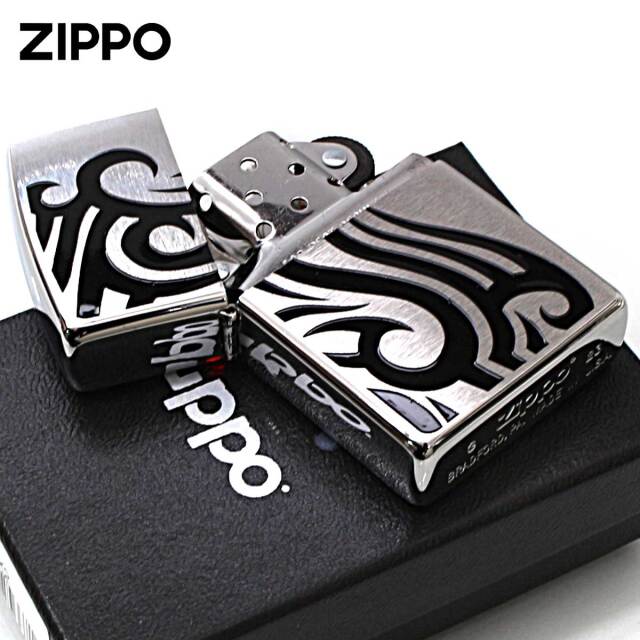 Zippo ジッポー トライバル タトゥー ブラック ワイルド TRIBAL