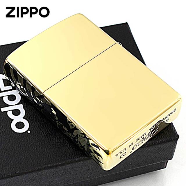 Zippo ジッポー タイガー 龍虎 墨絵繋ぎ絵 ブラス 虎BI｜Zippo専門店