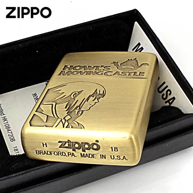 スタジオジプリ　ハウルの動く城　ジッポー ZIPPO スタジオ ジブリ ハウルの動く城 ハウル ライター カ