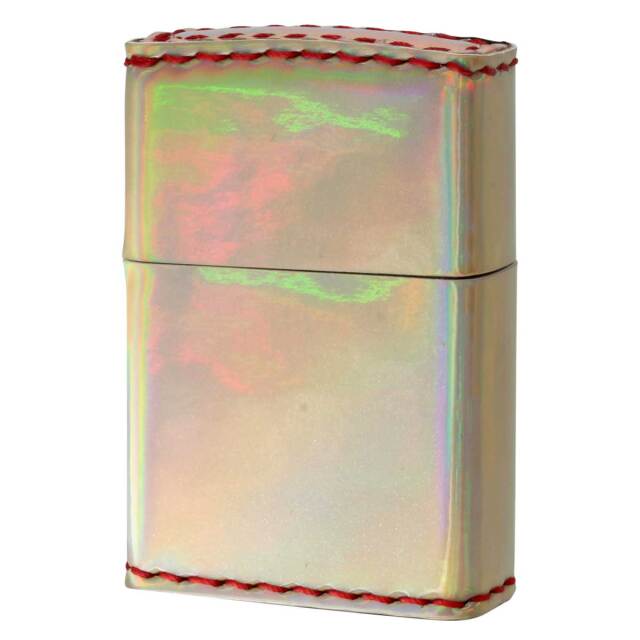 Zippo ジッポー Aurora color オーロラカラー 合皮巻き ZAU-ピンクゴールド