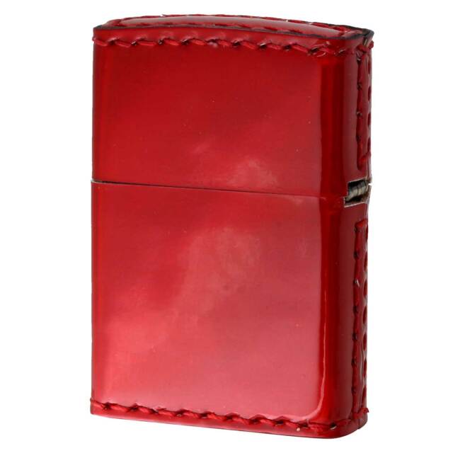 Zippo ジッポー Aurora color オーロラカラー 合皮巻き ZAU-レッド