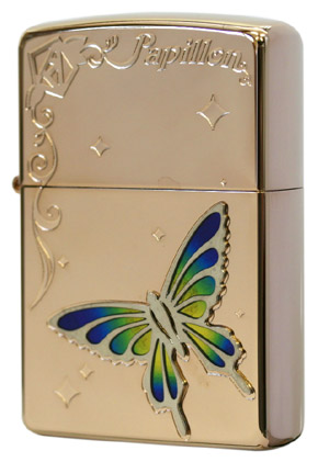Zippo ジッポー パピヨン スカイブルーエッジ