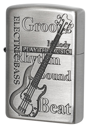 Zippo ジッポー PLAY THE MUSIC. ベースNi メール便可