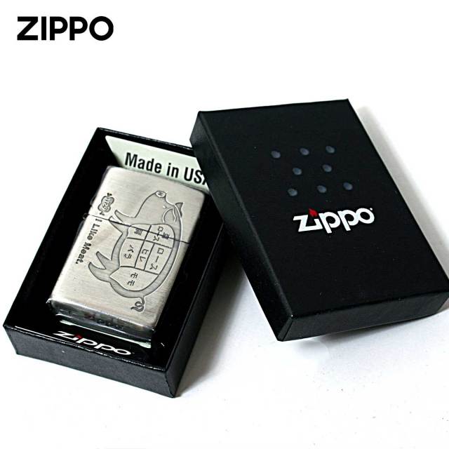 ZIPPO zippo(ジッポーライター)アイ ライク ミート ブタ