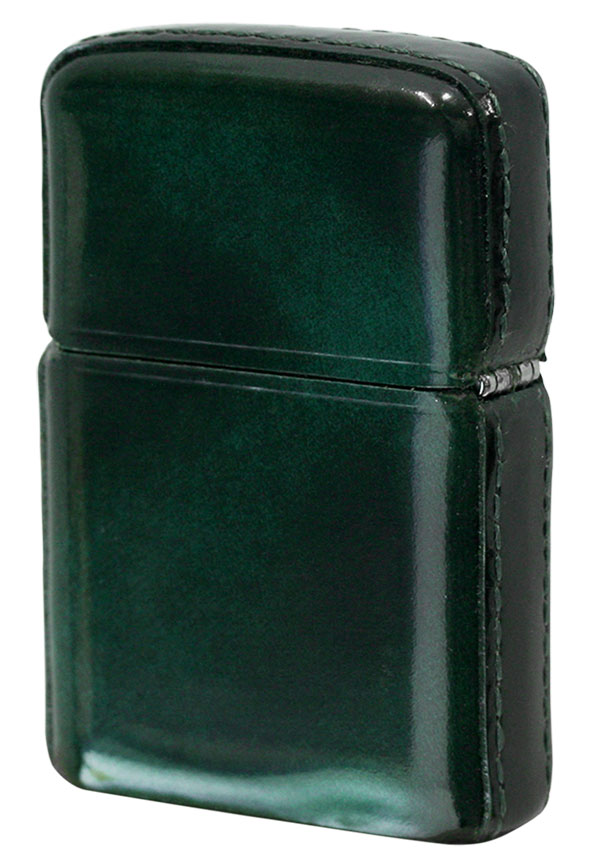 Zippo ジッポー アドバンテックレザー グリーン｜Zippo専門店