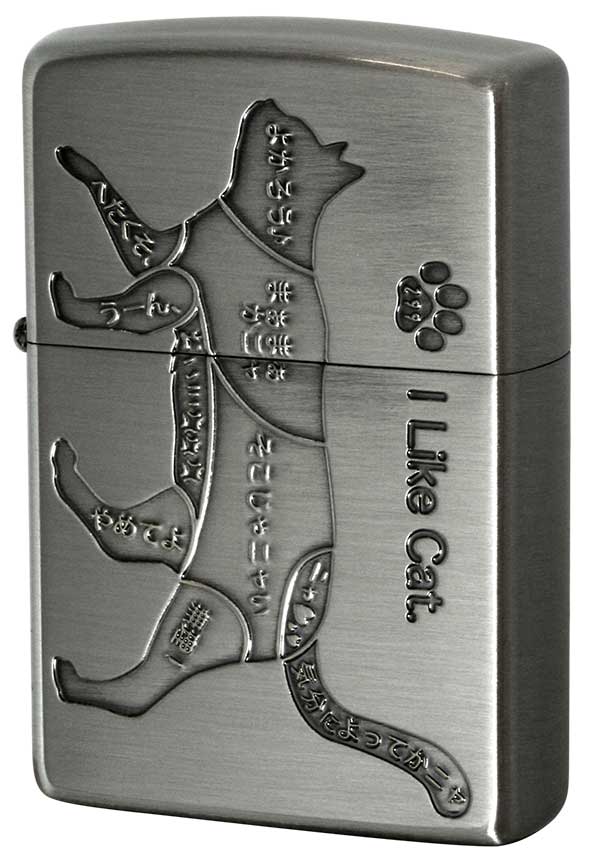 Zippo ジッポー アイ ライク キャット ネコNi メール便可